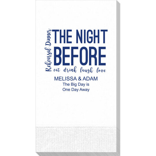 The Night Before Guest Towels
